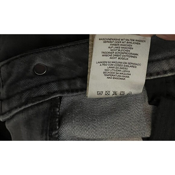 Miss Me Mid-Rise Skinny Jeans  Women's Size 28  Gray Denim  Plain Pocket - Picture 11 of 11